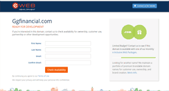 Desktop Screenshot of ggfinancial.com
