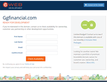 Tablet Screenshot of ggfinancial.com